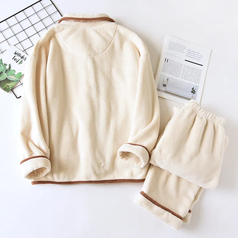 Conjunto de pijama de felpa Luna Velour