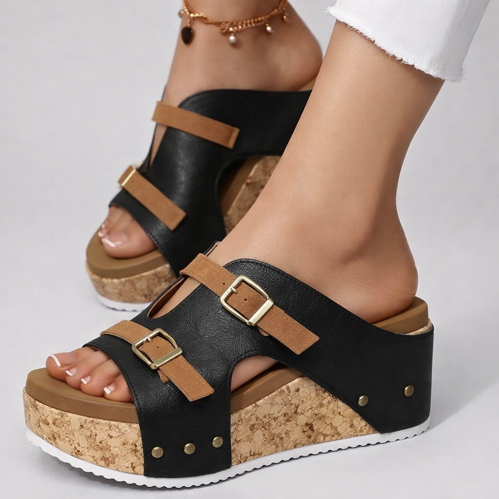 Sandalias de plataforma Estella