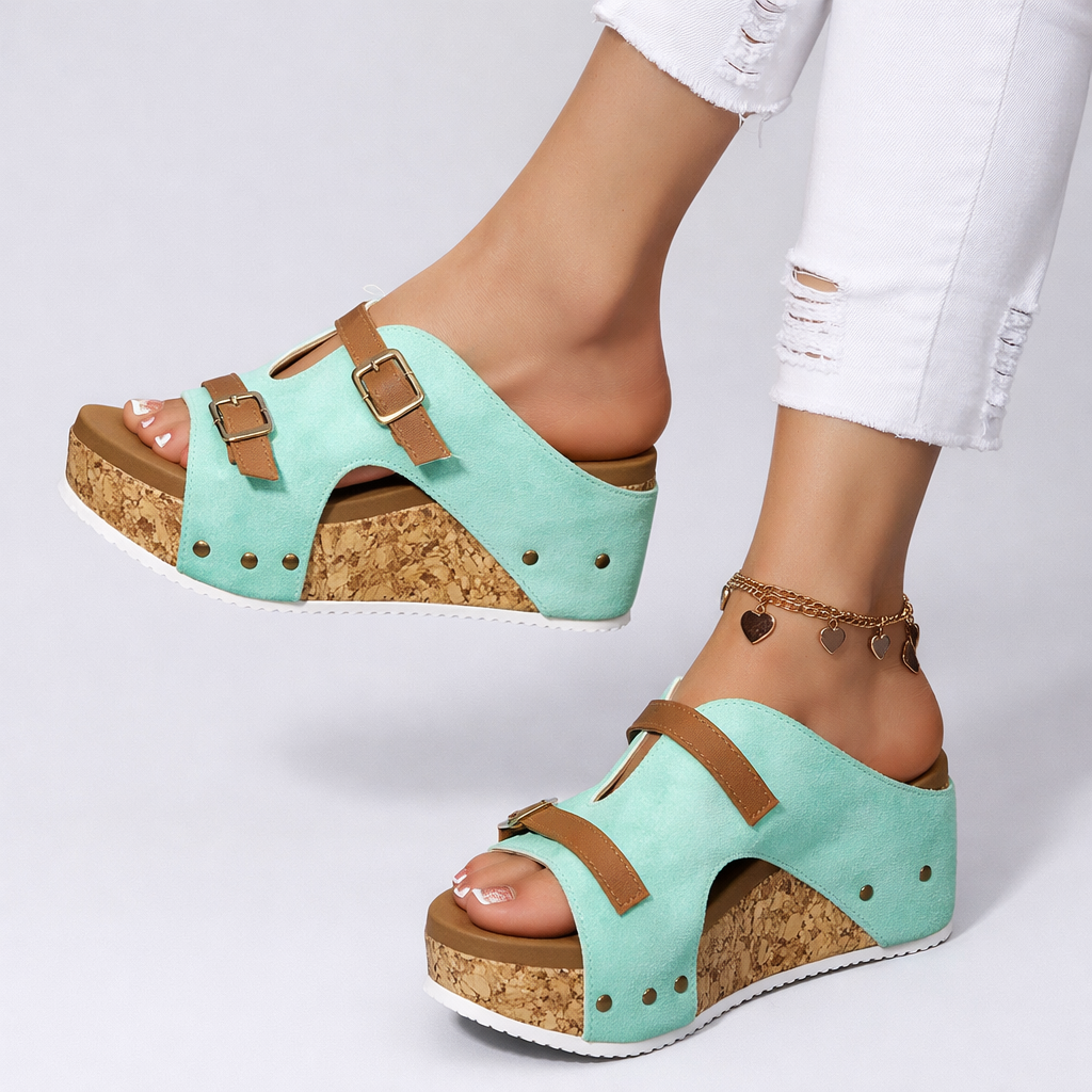 Sandalias de plataforma Estella