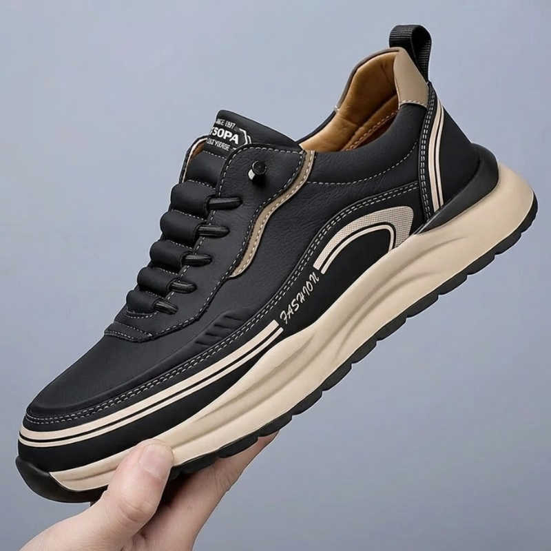 Zapatillas de piel Montello