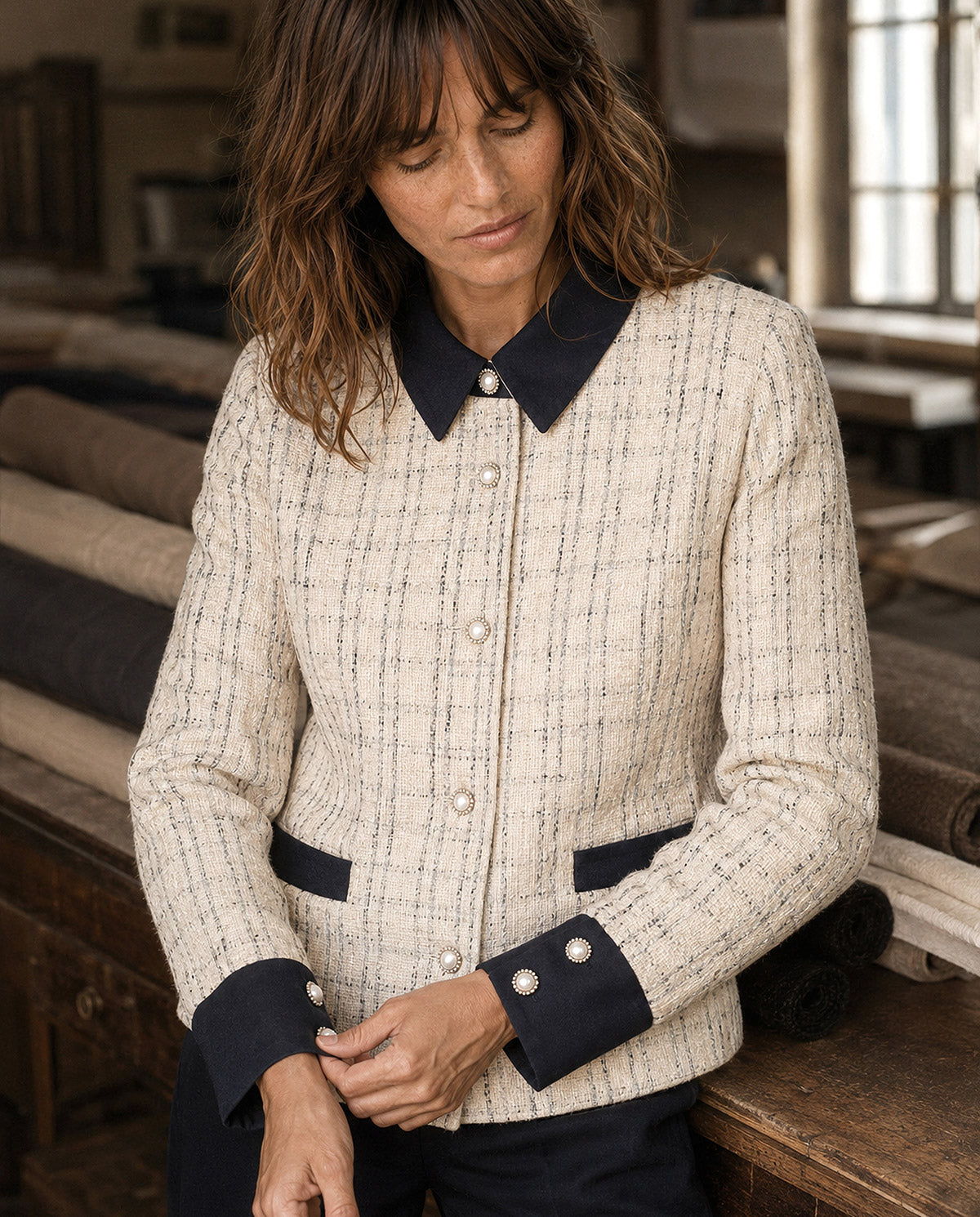 Chaqueta Café de Flor