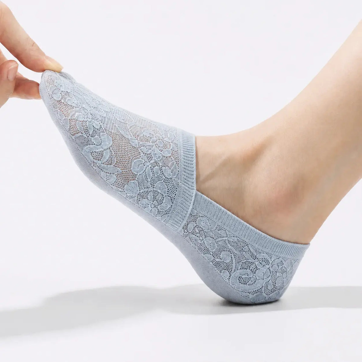 Calcetines de encaje «Floral Elegance»