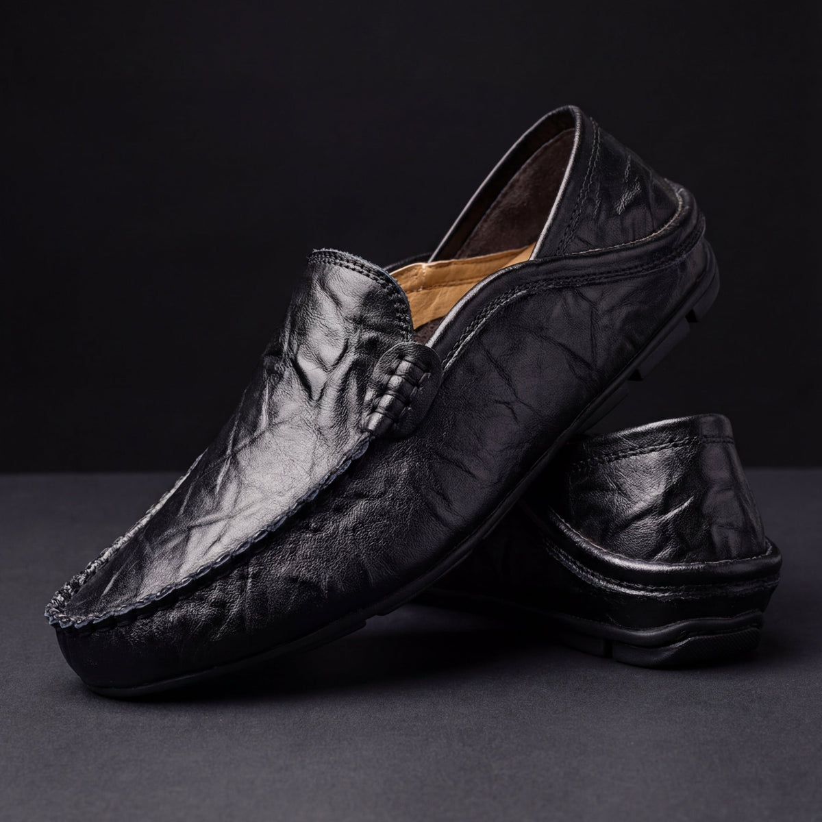 Mocasines de piel Montello