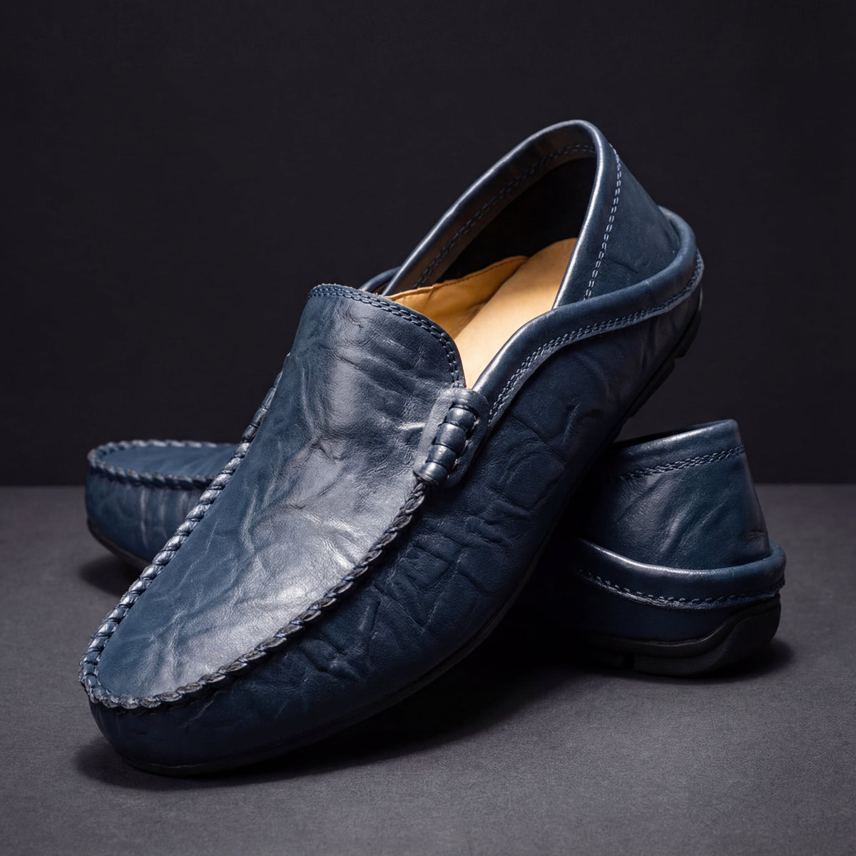 Mocasines de piel Montello