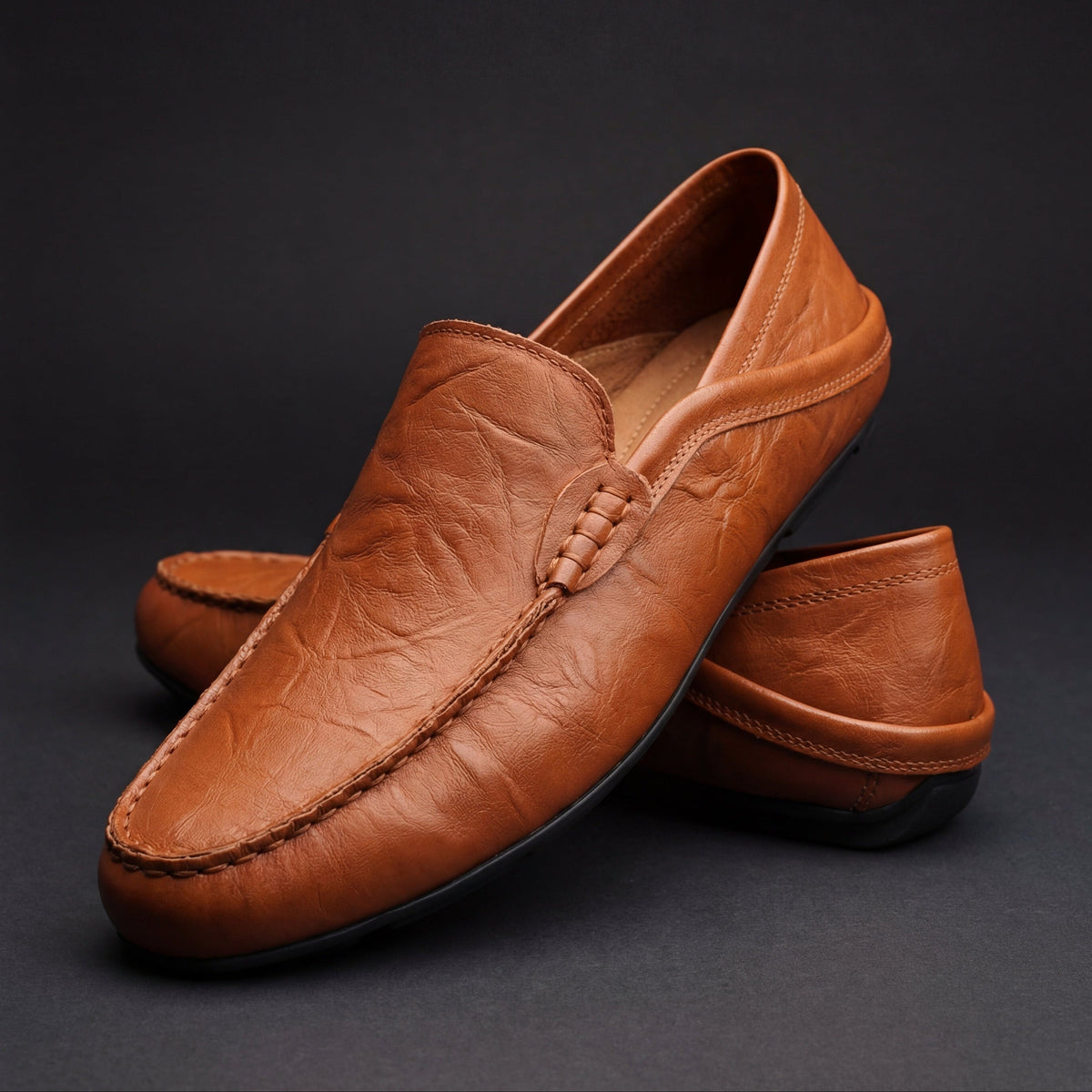 Mocasines de piel Montello