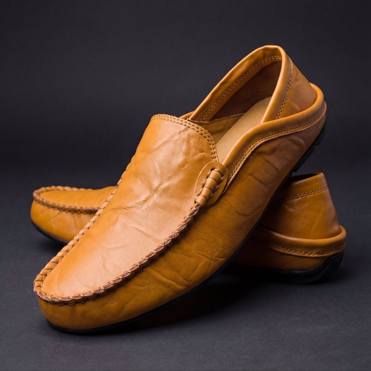Mocasines de piel Montello