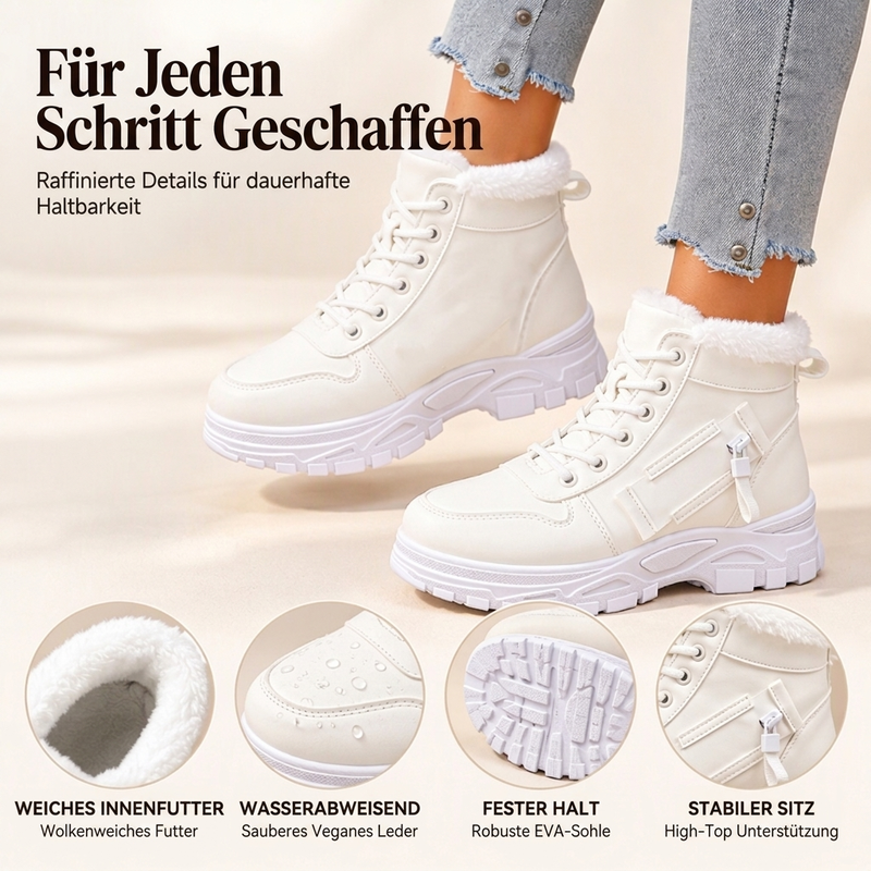❄️ 50% RABATT – nur heute! ❄️ Warme Damen-Winter-Stiefeletten mit Plüschfutter – bequem & kuschelig warm